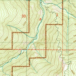 United States Geological Survey Pollock Mountain, ID (2004, 24000-Scale) digital map