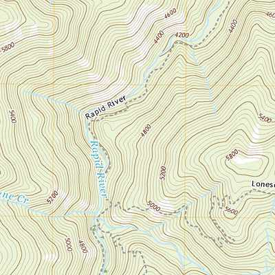 United States Geological Survey Pollock Mountain, ID (2020, 24000-Scale) digital map