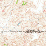 United States Geological Survey Pollock NW, SD-ND (1966, 24000-Scale) digital map