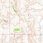United States Geological Survey Pollock, SD-ND (1965, 24000-Scale) digital map