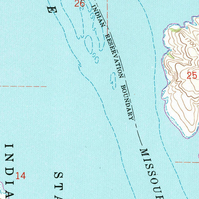 United States Geological Survey Pollock SE, SD (1965, 24000-Scale) digital map