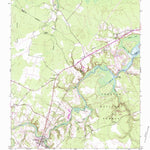 United States Geological Survey Pollocksville, NC (1950, 24000-Scale) digital map