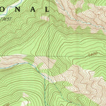 United States Geological Survey Pollux Peak, WY (1989, 24000-Scale) digital map
