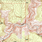 United States Geological Survey Pollys Pasture, UT (1989, 24000-Scale) digital map