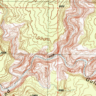 United States Geological Survey Pollys Pasture, UT (1989, 24000-Scale) digital map