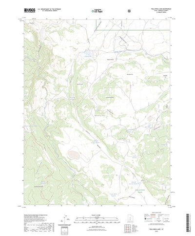 United States Geological Survey Pollywog Lake, UT (2023, 24000-Scale) digital map