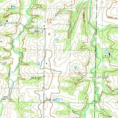 United States Geological Survey Polo, MO (1984, 24000-Scale) digital map
