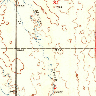 United States Geological Survey Polo, SD (1951, 24000-Scale) digital map