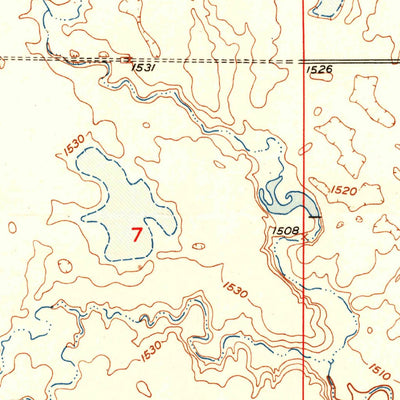 United States Geological Survey Polo, SD (1951, 24000-Scale) digital map