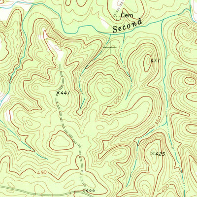 United States Geological Survey Pomaria, SC (1969, 24000-Scale) digital map