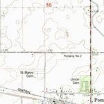 United States Geological Survey Pomeroy, IA (1979, 24000-Scale) digital map
