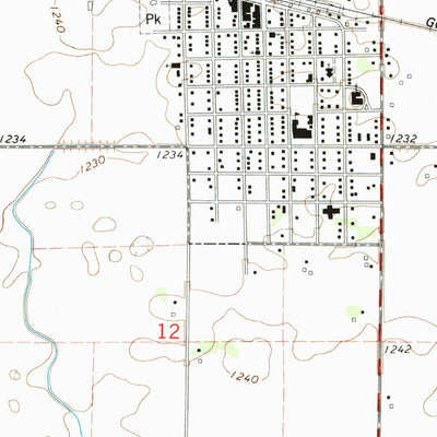 United States Geological Survey Pomeroy, IA (1979, 24000-Scale) digital map