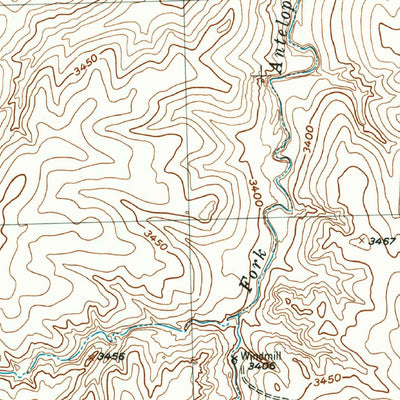 United States Geological Survey Pomeroy, TX (1953, 24000-Scale) digital map