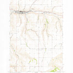United States Geological Survey Pomeroy, WA (1967, 24000-Scale) digital map