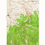 United States Geological Survey Pomeroy, WA-OR (1937, 125000-Scale) digital map