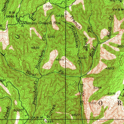 United States Geological Survey Pomeroy, WA-OR (1937, 125000-Scale) digital map