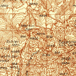 United States Geological Survey Pomeroy, WA-OR (1937, 96000-Scale) digital map