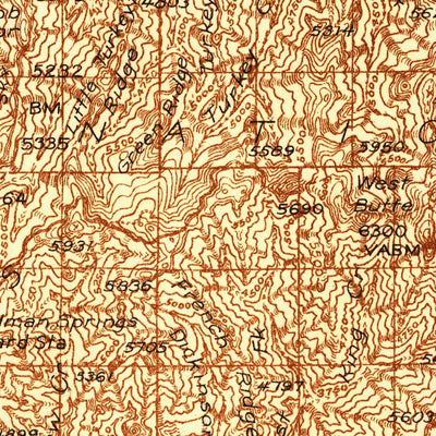 United States Geological Survey Pomeroy, WA-OR (1937, 96000-Scale) digital map