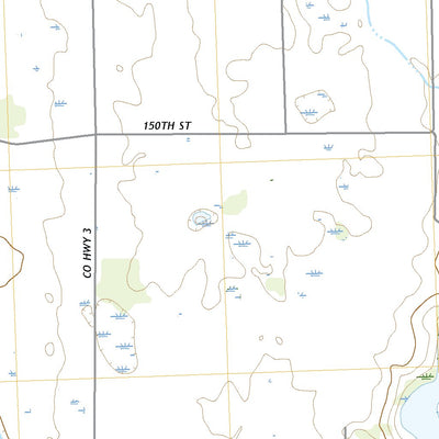 United States Geological Survey Pomme De Terre Lakes, MN (2022, 24000-Scale) digital map