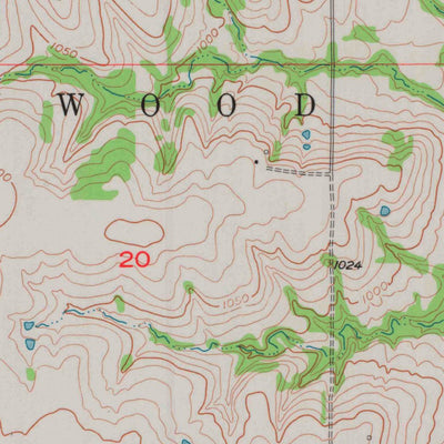United States Geological Survey Pomona, KS (1956, 24000-Scale) digital map