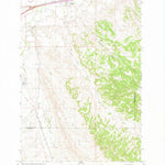 United States Geological Survey Pompeys Pillar, MT (1967, 24000-Scale) digital map