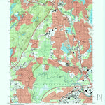United States Geological Survey Pompton Plains, NJ (1995, 24000-Scale) digital map