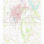 United States Geological Survey Ponca City, OK (1968, 24000-Scale) digital map