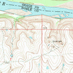 United States Geological Survey Ponca City SE, OK (1968, 24000-Scale) digital map