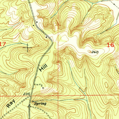 United States Geological Survey Ponce De Leon, FL (1950, 24000-Scale) digital map