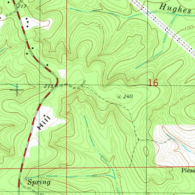 United States Geological Survey Ponce De Leon, FL (1982, 24000-Scale) digital map