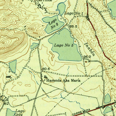 United States Geological Survey Ponce, PR (1945, 30000-Scale) digital map