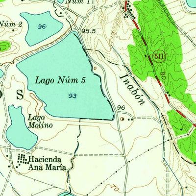 United States Geological Survey Ponce, PR (1958, 20000-Scale) digital map