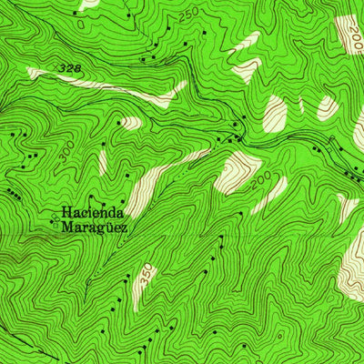 United States Geological Survey Ponce, PR (1958, 20000-Scale) digital map