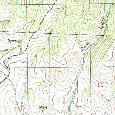 United States Geological Survey Poncha Pass, CO (1980, 24000-Scale) digital map