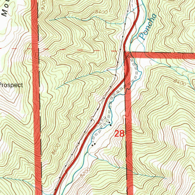 United States Geological Survey Poncha Pass, CO (1994, 24000-Scale) digital map