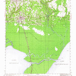 United States Geological Survey Ponchatoula, LA (1951, 62500-Scale) digital map