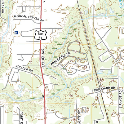 United States Geological Survey Ponchatoula, LA (2020, 24000-Scale) digital map