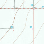 United States Geological Survey Pond, CA (1953, 24000-Scale) digital map