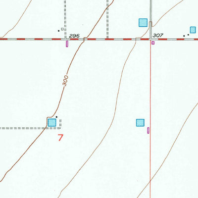 United States Geological Survey Pond, CA (1953, 24000-Scale) digital map