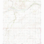 United States Geological Survey Pond Creek NW, OK (1968, 24000-Scale) digital map