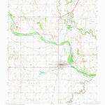 United States Geological Survey Pond Creek, OK (1968, 24000-Scale) digital map