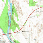 United States Geological Survey Pond Creek, OK (1968, 24000-Scale) digital map