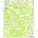 United States Geological Survey Pond Creek, WV-OH (1960, 24000-Scale) digital map