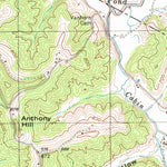 United States Geological Survey Pond Creek, WV-OH (1994, 24000-Scale) digital map