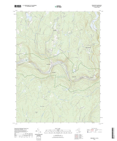 United States Geological Survey Pond Eddy, NY (2023, 24000-Scale) digital map
