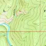 United States Geological Survey Pond Peak, ID (1966, 24000-Scale) digital map