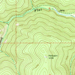 United States Geological Survey Pond Peak, ID (1966, 24000-Scale) digital map