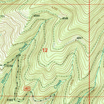 United States Geological Survey Pond Peak, ID (1996, 24000-Scale) digital map