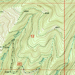 United States Geological Survey Pond Peak, ID (1996, 24000-Scale) digital map