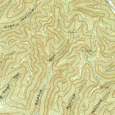 United States Geological Survey Pond Run, OH-KY (1967, 24000-Scale) digital map